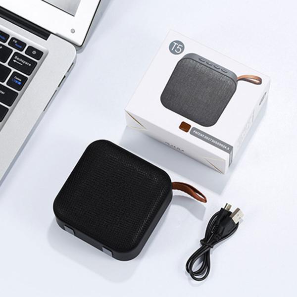 Firkantet Bluetooth Højttaler Gul & Blå