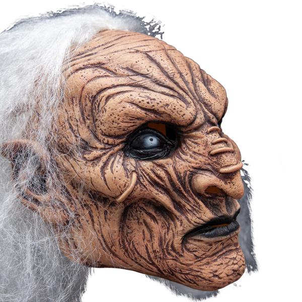 Latexmaske med Hår Dæmon