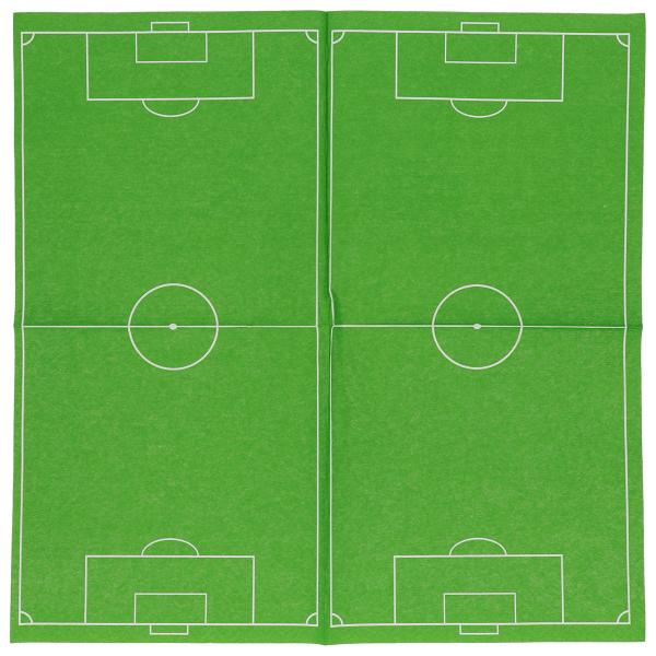 Servietter Fodboldbane 20-pak