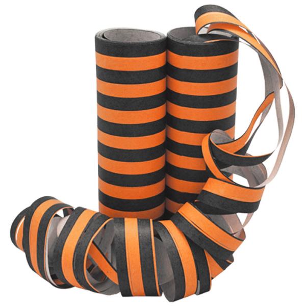 Serpentin Orange/Sort 2-pak