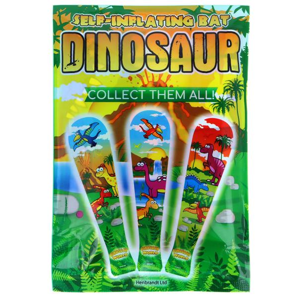 Selvoppustelige Baseballbat Dinosaurus
