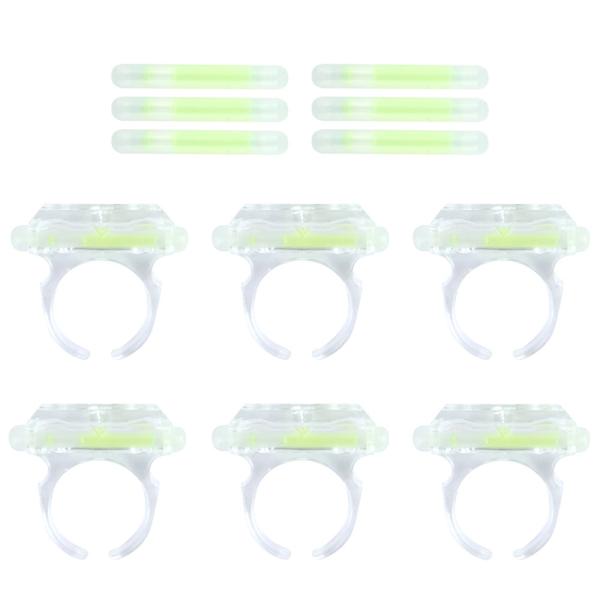 Glowstick Ringe 6-pak