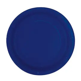 Marineblå Tallerkener Små