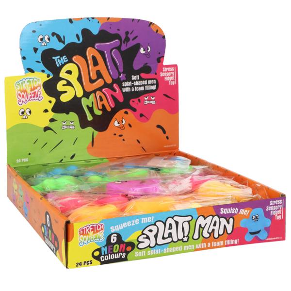 Stretchy Klemmelegetøj Mr Splatman 6,5 cm