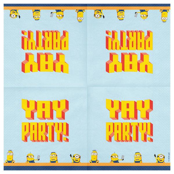 Minions Papirservietter 20-pak