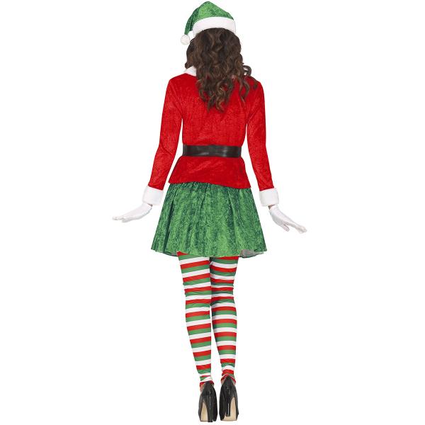 Nissepige Julekostume Fløjl