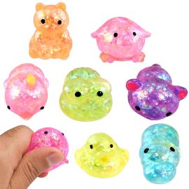 Klemmedyr med Glitter