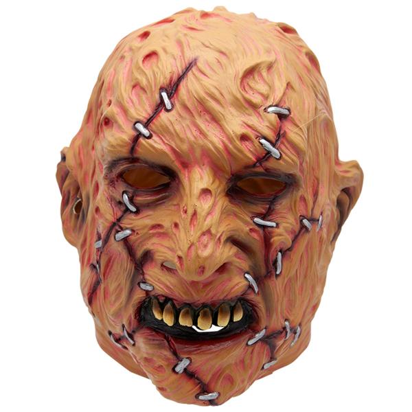 Latexmaske med Syede Sår