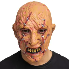 Latexmaske med Syede Sår