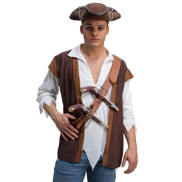 Pirat Skulderhylster med Pistoler