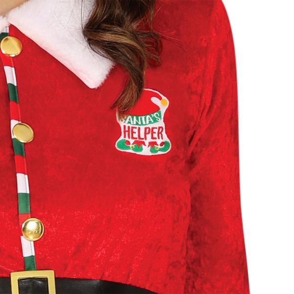 Nissepige Julekostume Fløjl