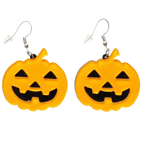 Øreringe Halloweengræskar