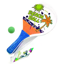 Strandtenniss&aelig;t i Tr&aelig;