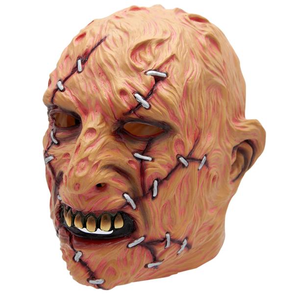 Latexmaske med Syede Sår
