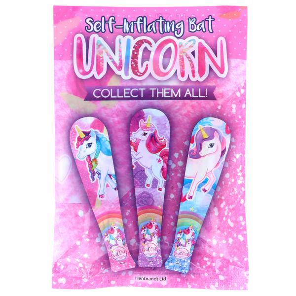 Selvoppustelige Baseballbat Enhjørning