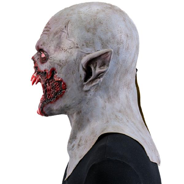 Blodig Vampyrmaske Grå