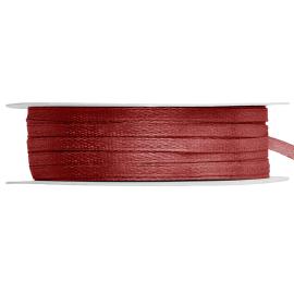 Satinbånd Bordeaux 3 mm