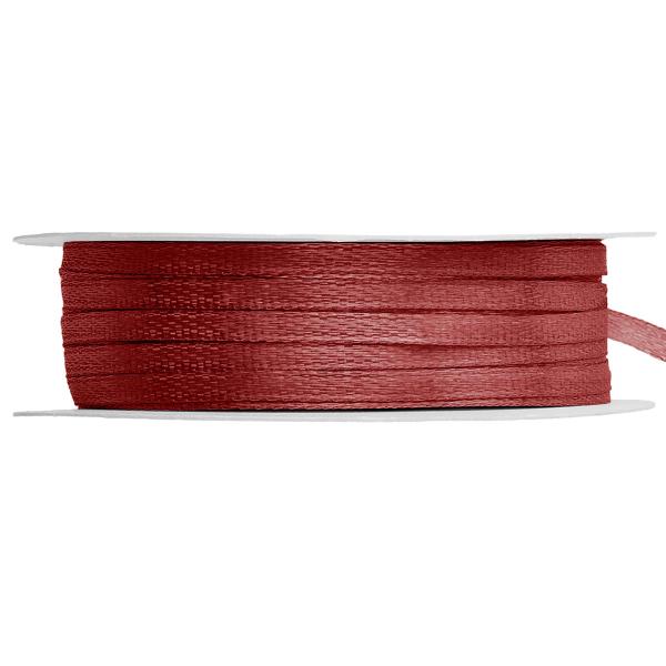 Satinbånd Bordeaux 3 mm