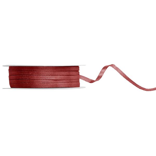 Satinbånd Bordeaux 3 mm