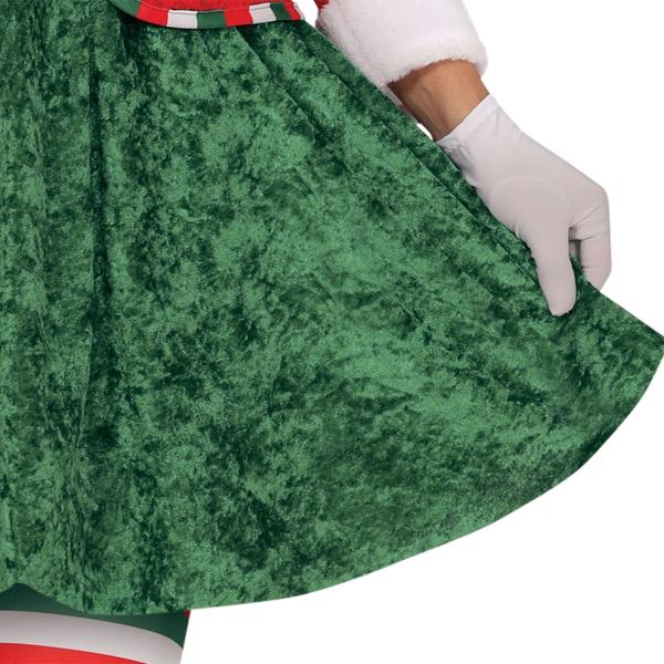 Nissepige Julekostume Fløjl