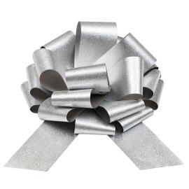 DIY Dekorationsroset Sølv 30 cm