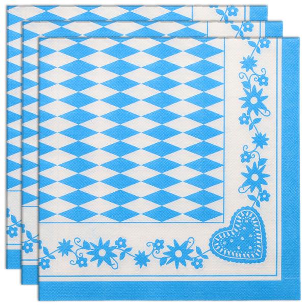Oktoberfest Servietter Bayersk 50-pak