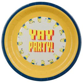 Minions Paptallerkener 23 cm 6-pak