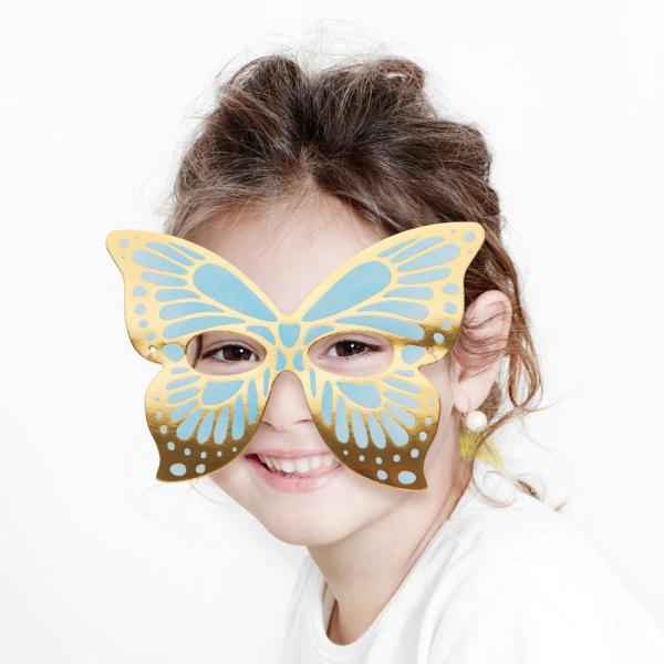 Shimmering Butterfly Papmasker