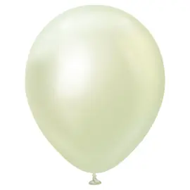 Chrome Latexballoner Green Gold