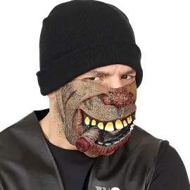 Biker Maske med Cigar