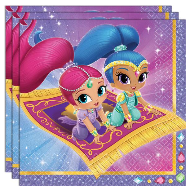 Shimmer and Shine Servietter