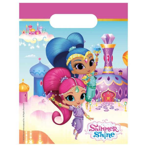 Shimmer og Shine Glitter Friends Slikposer