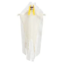 H&aelig;ngende Skelet med Lyseffekt Brud