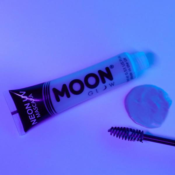 Moon Glow Neon UV Mascara Intensiv Blå
