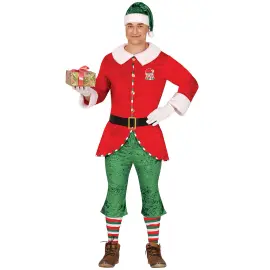 Nisse Julekostume Fl&oslash;jl Large