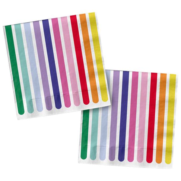 Servietter Stripetastic 20-pak