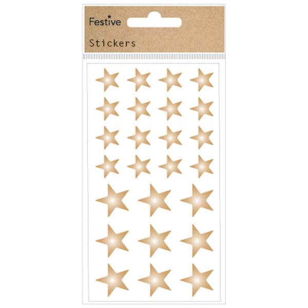 Klistermærker Guldstjerner 2-pak