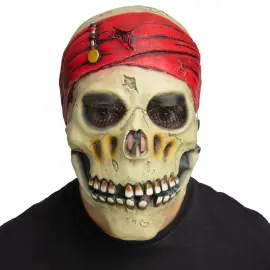 Latexmaske Piratskelet