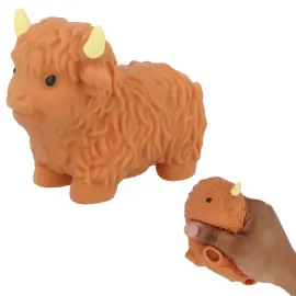 Squeeze Highland Ko Leget&oslash;j Brun 11 cm