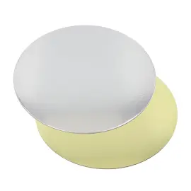 Runde Kagefade Guld/S&oslash;lv 20 cm 25-pak