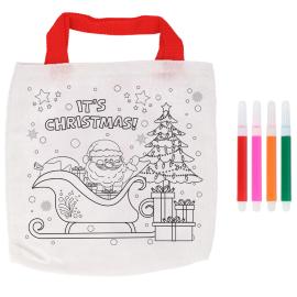 Farvelæg Din Egen Julepose