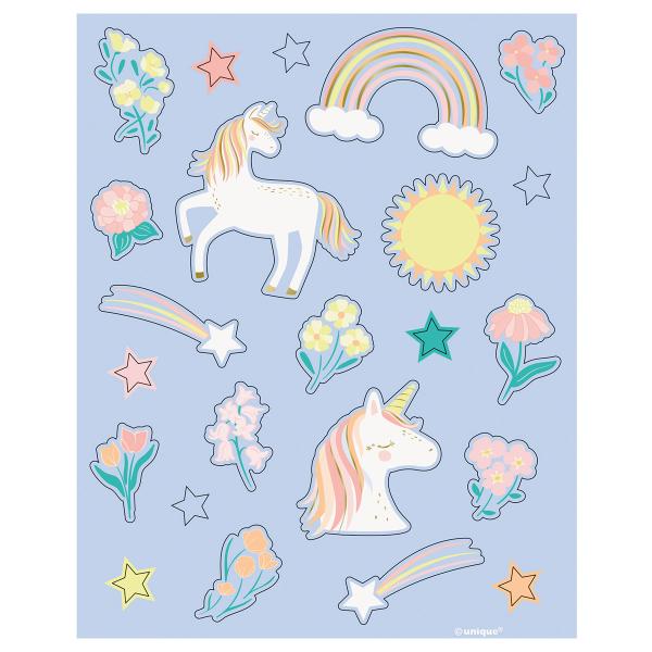 Enhjørning Klistermærker 92-pak