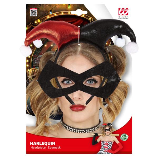 Harlekin Klovne Sæt