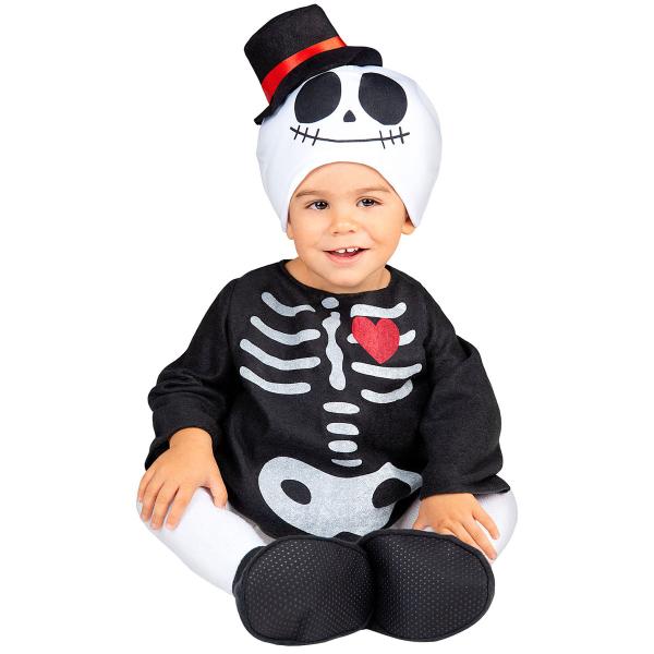 Skelet Kostume Baby