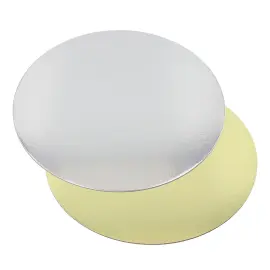 Runde Kagefade Guld/S&oslash;lv 28 cm 25-pak