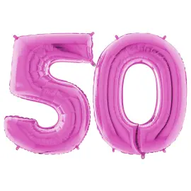Talballon 50 Pink