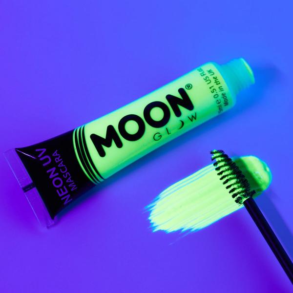 Moon Glow Neon UV Mascara Intensiv Grøn