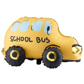 Stående Folieballon Skolebus