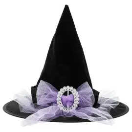 Heksehat Sort og Lilla B&oslash;rn