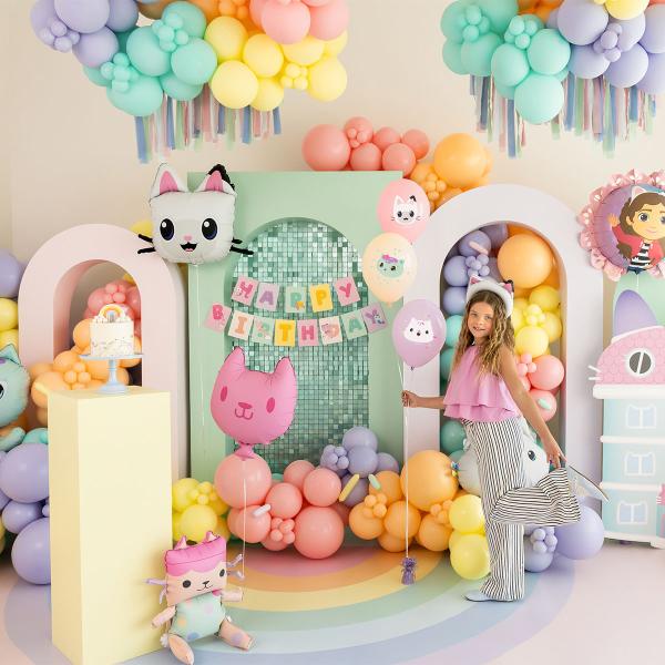 Gabbys Dukkehus Guirlande Happy Birthday 180 x 15 cm